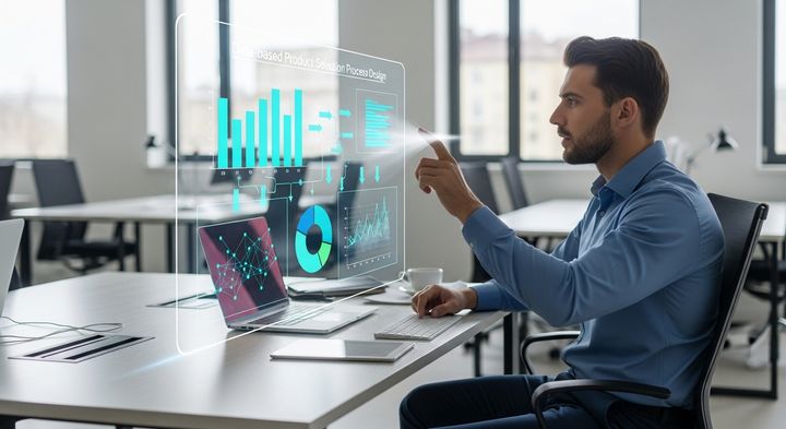 Data based production choose process